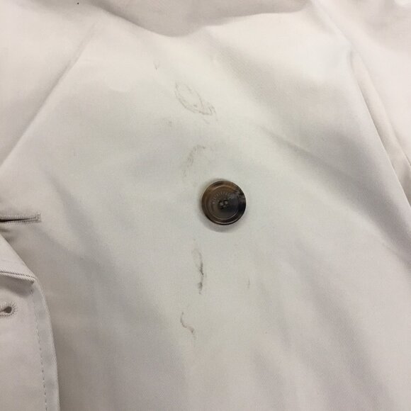 Weatherproof Women's Lightweight Double Breasted Tie Waist Trench Coat, Tan, S - Picture 3 of 3